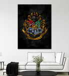 Hogwarts by Nikita Abakumov on GIANT ART - black digital painting