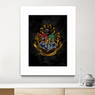 Hogwarts by Nikita Abakumov on GIANT ART - black digital painting