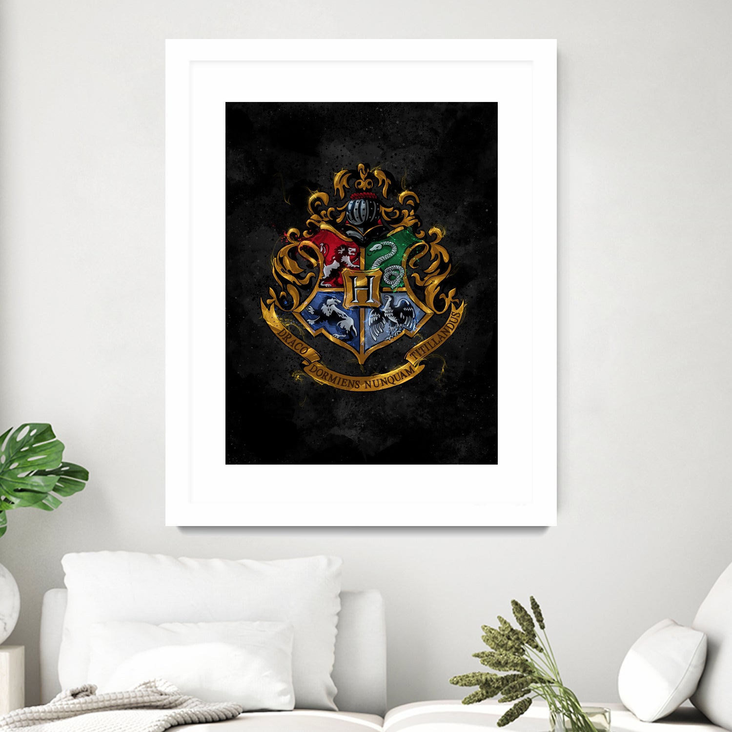 Hogwarts by Nikita Abakumov on GIANT ART - black digital painting