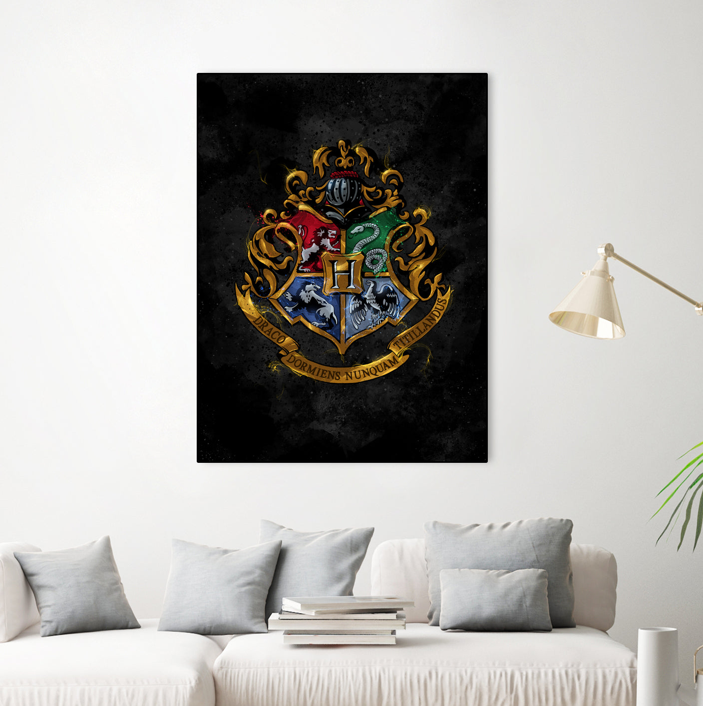 Hogwarts by Nikita Abakumov on GIANT ART - black digital painting