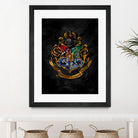 Hogwarts by Nikita Abakumov on GIANT ART - black digital painting