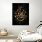 Hogwarts by Nikita Abakumov on GIANT ART - black digital painting