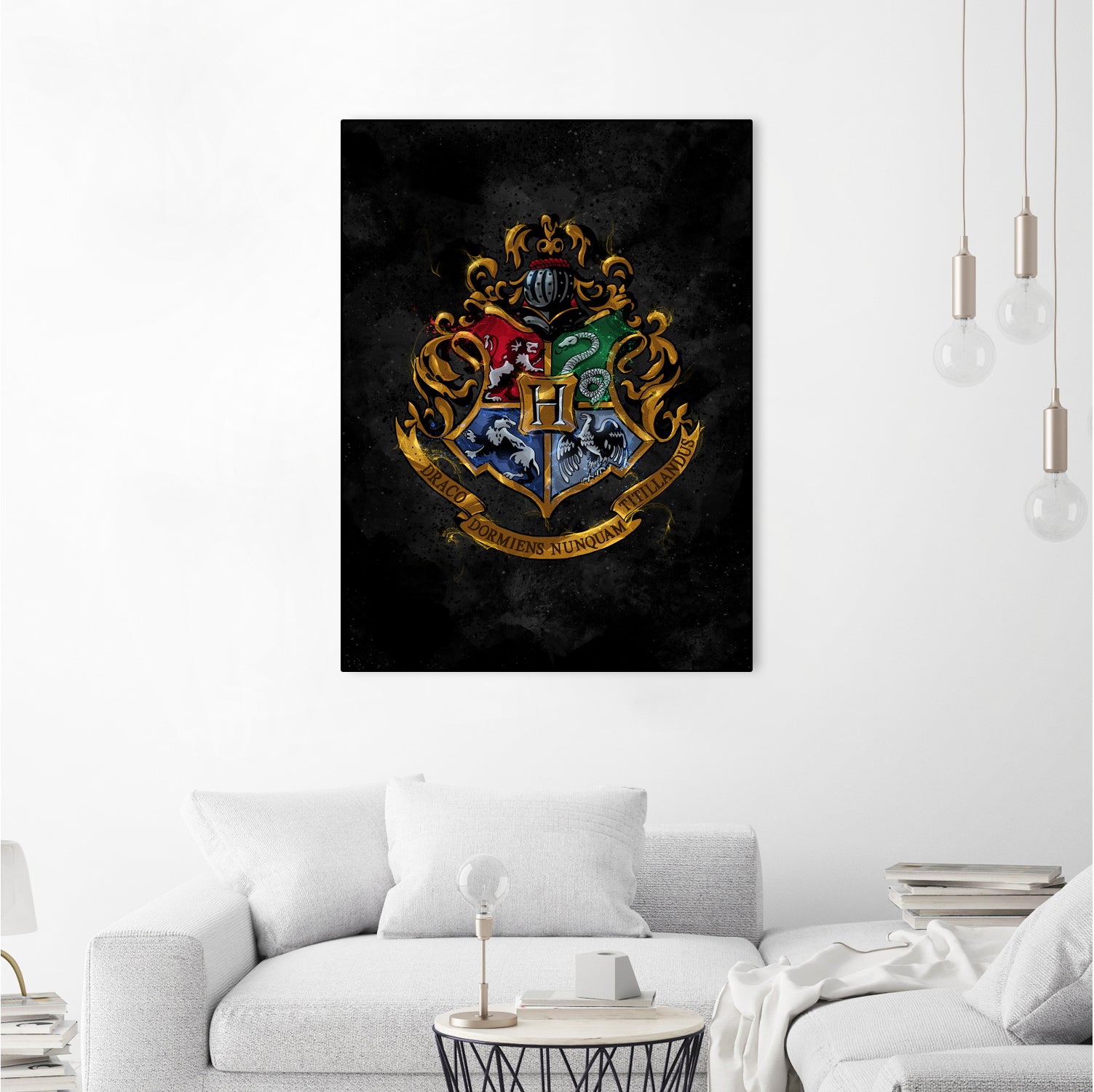 Hogwarts by Nikita Abakumov on GIANT ART - black digital painting