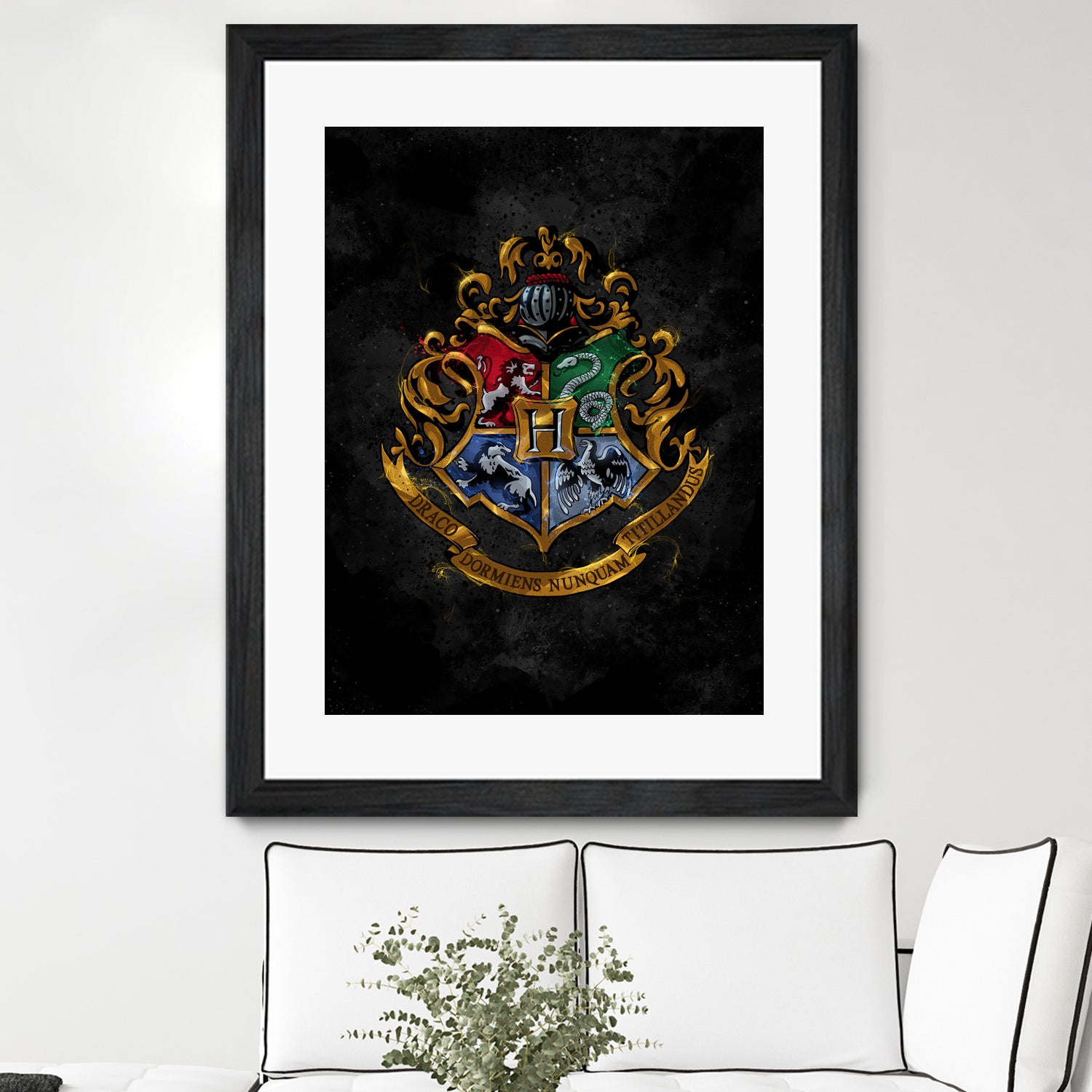 Hogwarts by Nikita Abakumov on GIANT ART - black digital painting