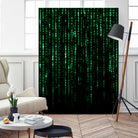 The Matrix Code by Nikita Abakumov on GIANT ART - black digital painting