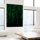 The Matrix Code by Nikita Abakumov on GIANT ART - black digital painting