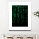 The Matrix Code by Nikita Abakumov on GIANT ART - black digital painting