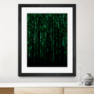 The Matrix Code by Nikita Abakumov on GIANT ART - black digital painting