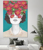 The optimist // rose tinted glasses by Laura Graves on GIANT ART - pink digital drawing