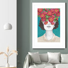 The optimist // rose tinted glasses by Laura Graves on GIANT ART - pink digital drawing