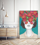 The optimist // rose tinted glasses by Laura Graves on GIANT ART - pink digital drawing