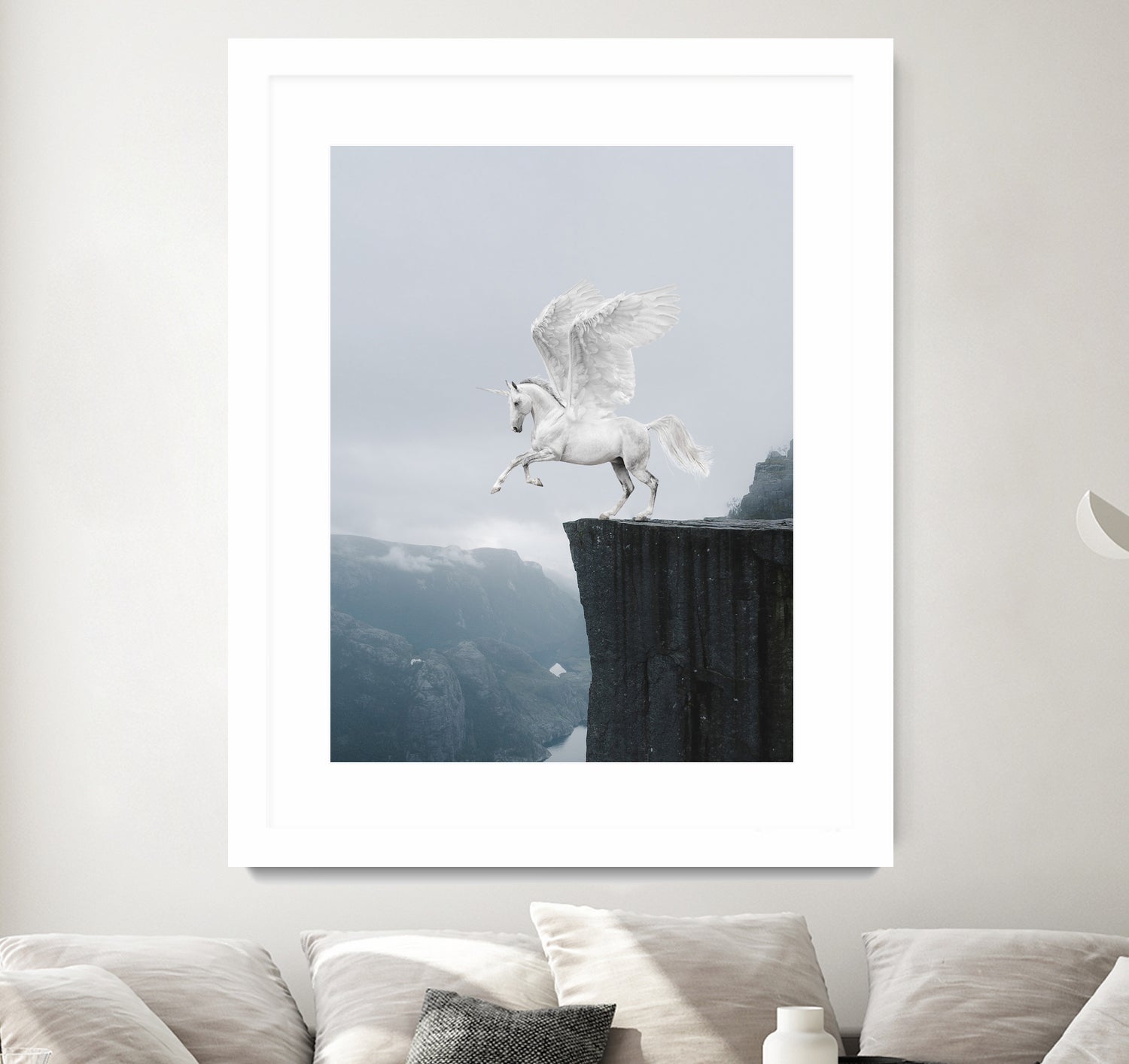 pegasus by Murat Akyol on GIANT ART - white digital painting