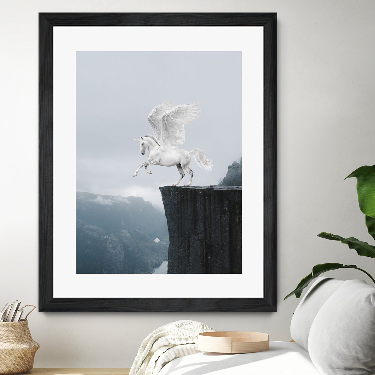 pegasus by Murat Akyol on GIANT ART - white digital painting