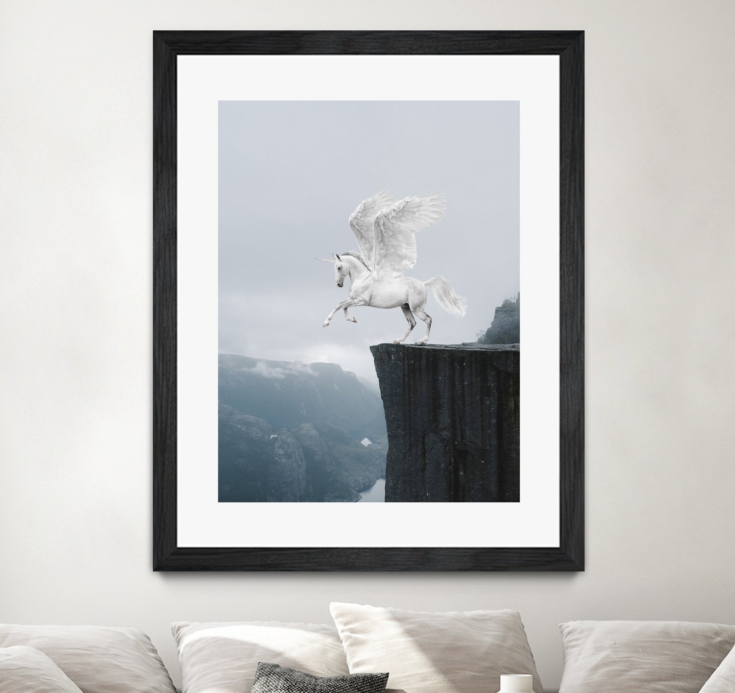 pegasus by Murat Akyol on GIANT ART - white digital painting