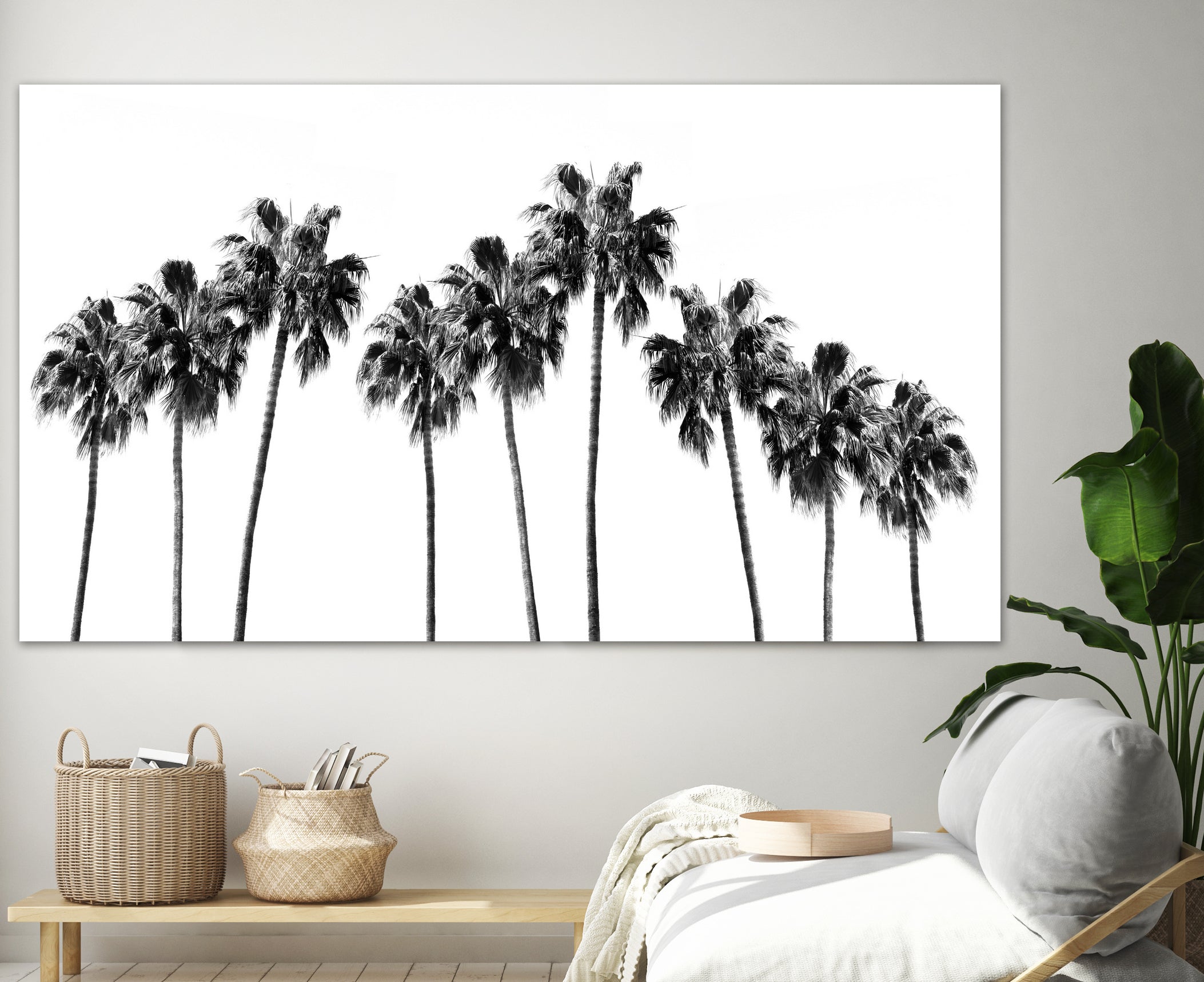 Tropical Palms Vibe 1 by Anitas Bellas Art on GIANT ART - coastal