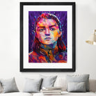 Pop Arya Stark by Alessandro Pautasso on GIANT ART - fuchsia digital painting