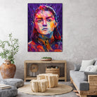 Pop Arya Stark by Alessandro Pautasso on GIANT ART - fuchsia digital painting