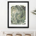 Abstract Marble Painting III by Amir Faysal on GIANT ART - gray digital painting