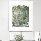 Abstract Marble Painting III by Amir Faysal on GIANT ART - gray digital painting