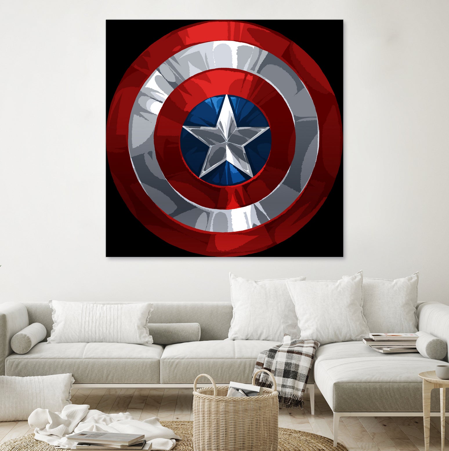 The Shield by Nikita Abakumov on GIANT ART - black digital painting