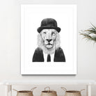 Sir Lion by Solti Balázs on GIANT ART - white digital drawing