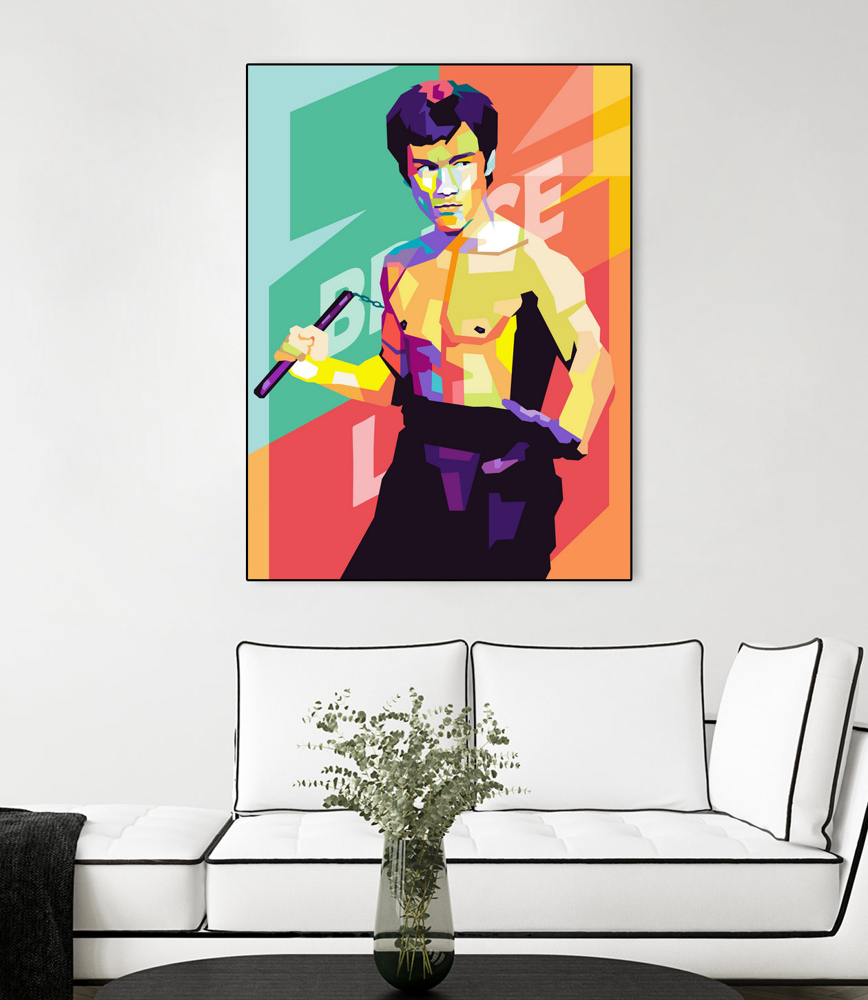 bruce lee by Martinus bagas Sutanto on GIANT ART - white vector illustration