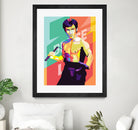 bruce lee by Martinus bagas Sutanto on GIANT ART - white vector illustration