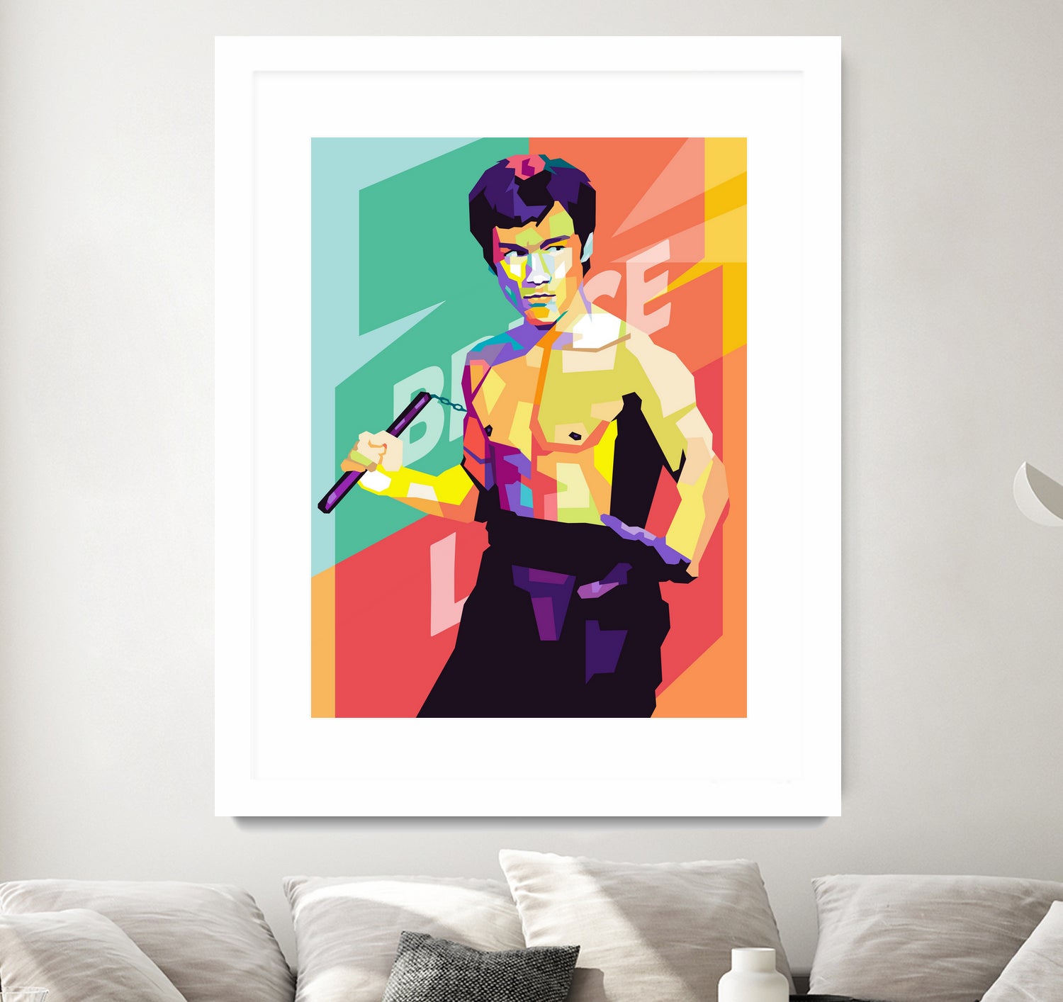 bruce lee by Martinus bagas Sutanto on GIANT ART - white vector illustration