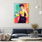 bruce lee by Martinus bagas Sutanto on GIANT ART - white vector illustration