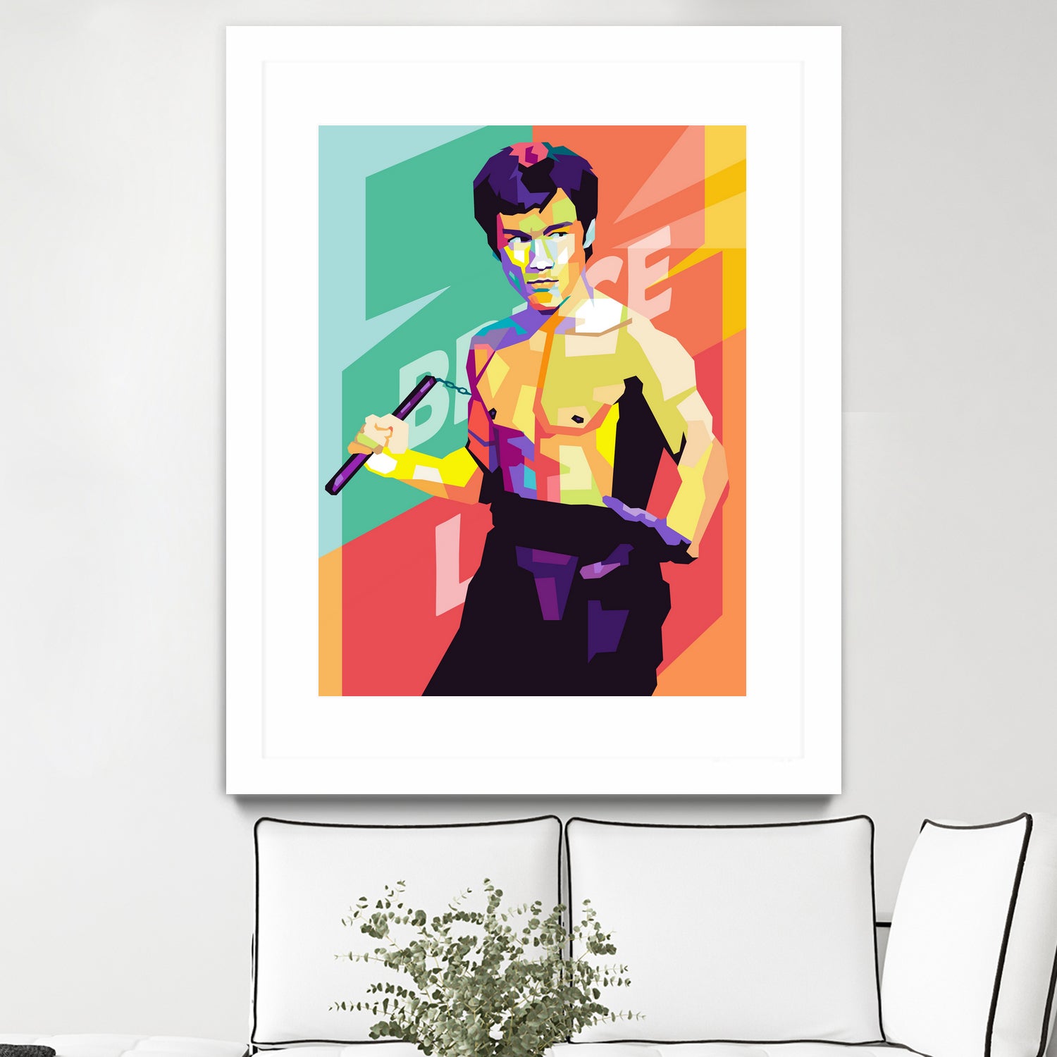 bruce lee by Martinus bagas Sutanto on GIANT ART - white vector illustration