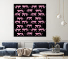 Pink Tiger by Vanka Manitarka on GIANT ART - pink digital painting