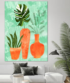 Water My Plants by Uma Gokhale on GIANT ART - green digital painting