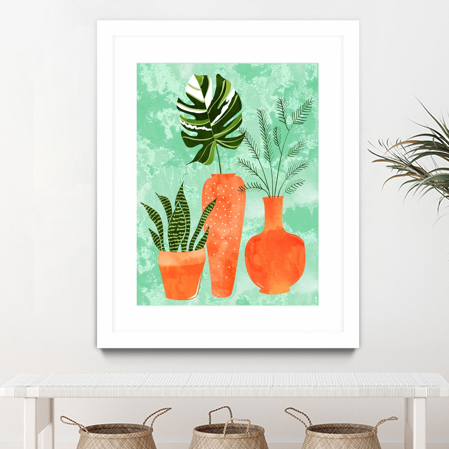 Water My Plants by Uma Gokhale on GIANT ART - green digital painting