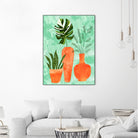 Water My Plants by Uma Gokhale on GIANT ART - green digital painting