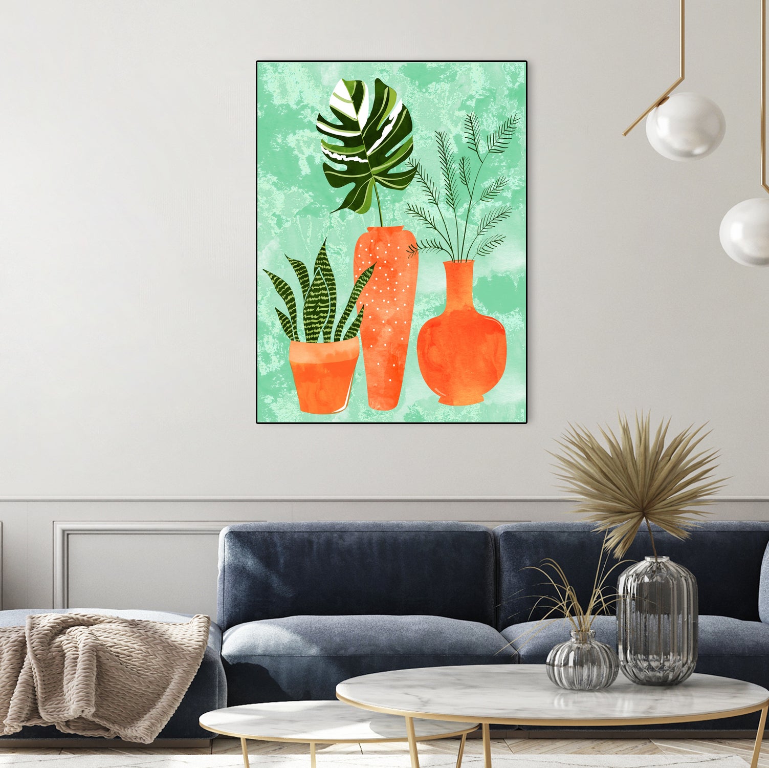 Water My Plants by Uma Gokhale on GIANT ART - green digital painting