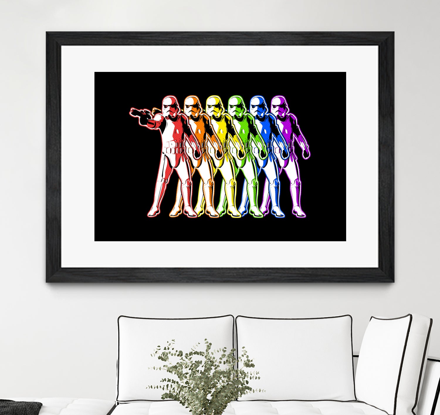 Stormtrooper | Pop Art by William Cuccio on GIANT ART - black digital painting