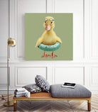 DUCK by JUMALI KATANI on GIANT ART - green digital painting