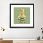 DUCK by JUMALI KATANI on GIANT ART - green digital painting