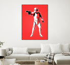 Stormtrooper | Pop Art by William Cuccio on GIANT ART - red digital painting