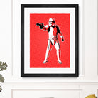 Stormtrooper | Pop Art by William Cuccio on GIANT ART - red digital painting