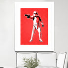 Stormtrooper | Pop Art by William Cuccio on GIANT ART - red digital painting