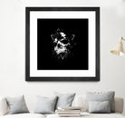 Skull X (bw) by Solti Balázs on GIANT ART - black digital painting