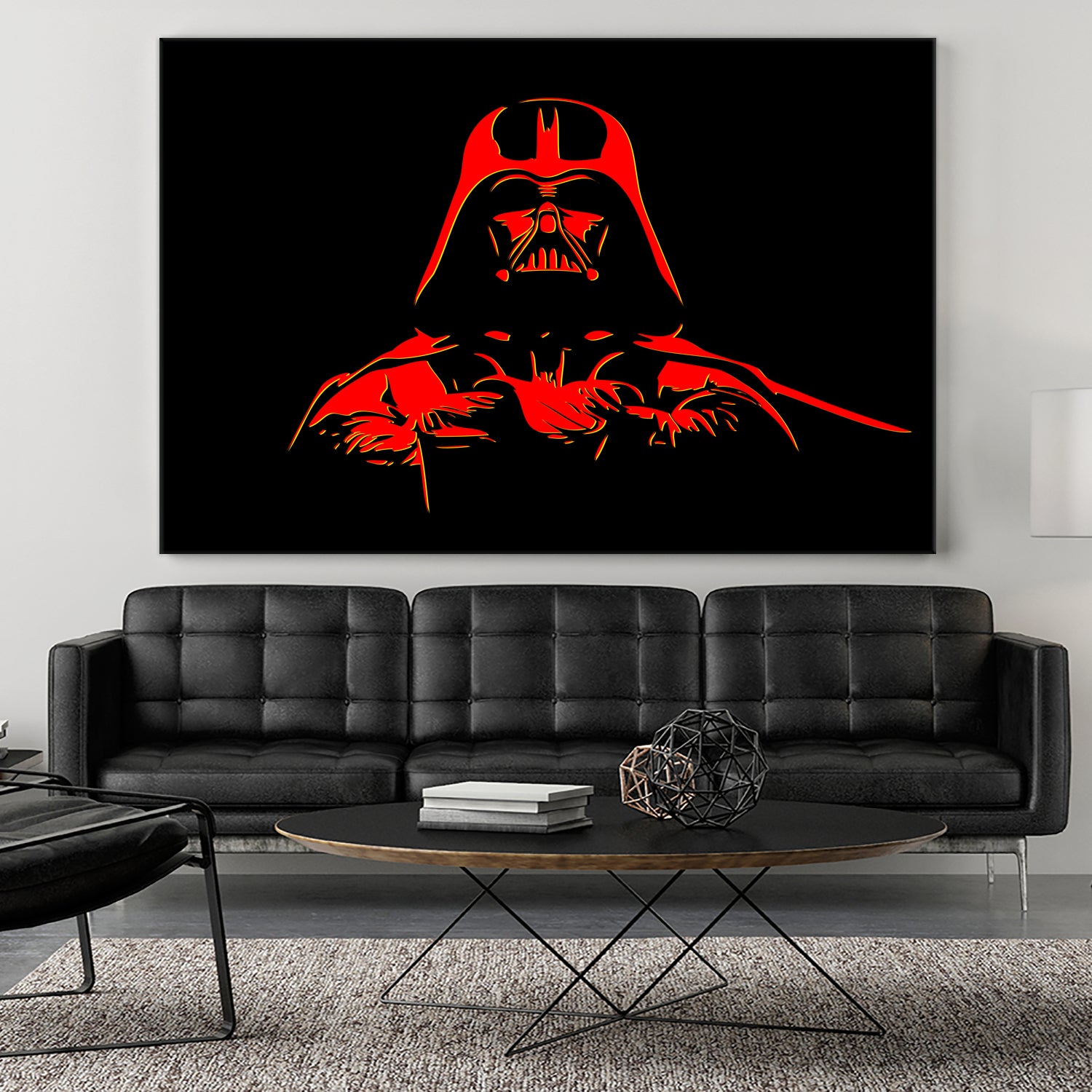 Darth Vader | Pop Art by William Cuccio on GIANT ART - black digital painting