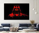 Darth Vader | Pop Art by William Cuccio on GIANT ART - black digital painting