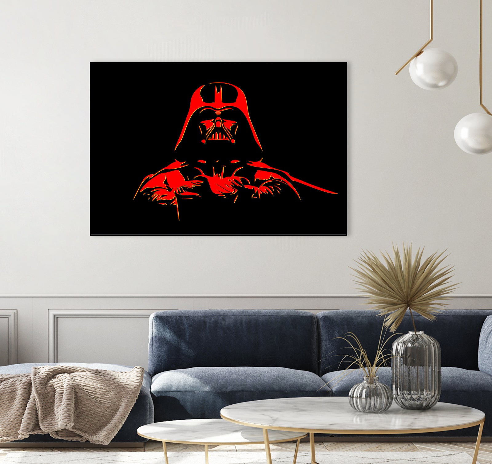 Darth Vader | Pop Art by William Cuccio on GIANT ART - black digital painting