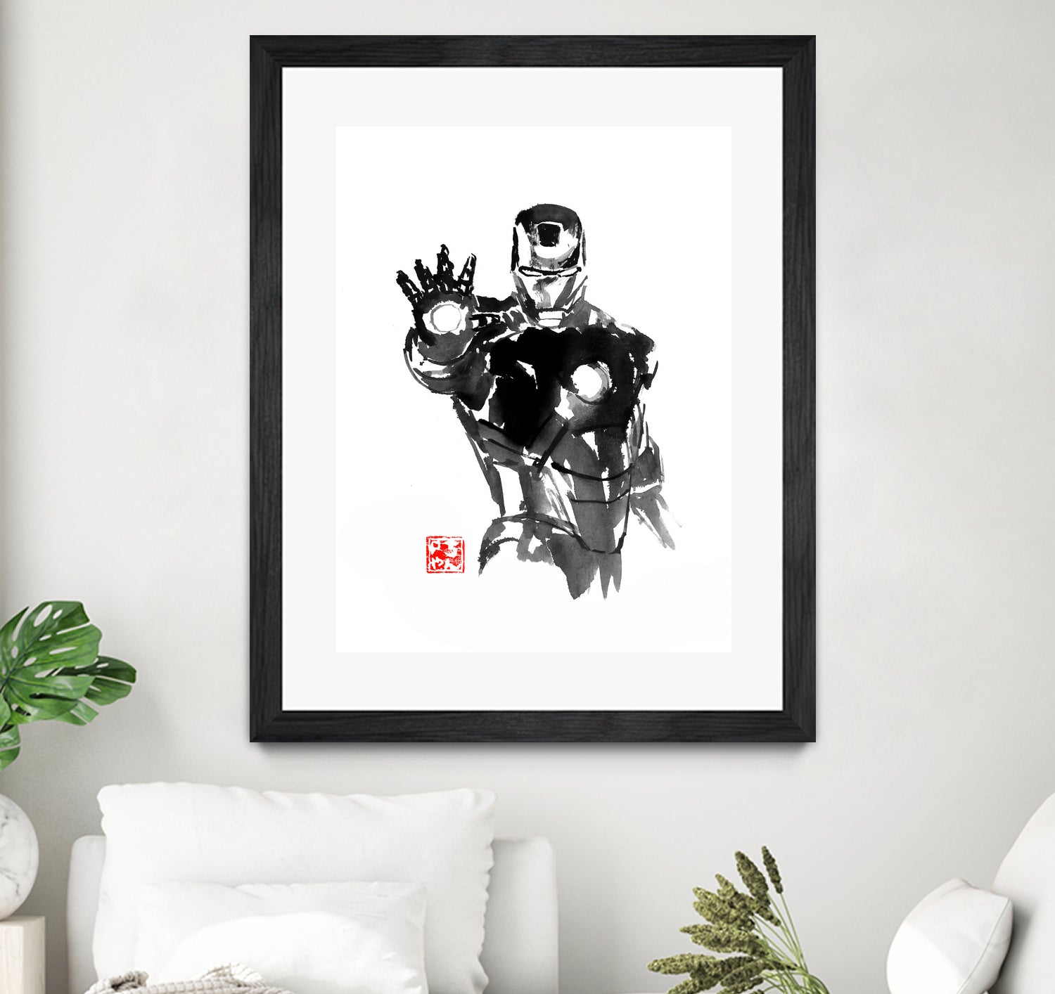 iron man by philippe imbert on GIANT ART - black character design