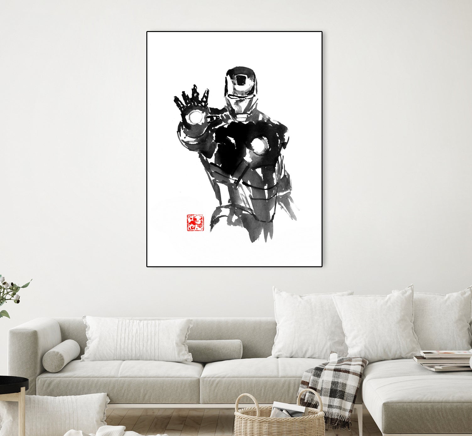 iron man by philippe imbert on GIANT ART - black character design