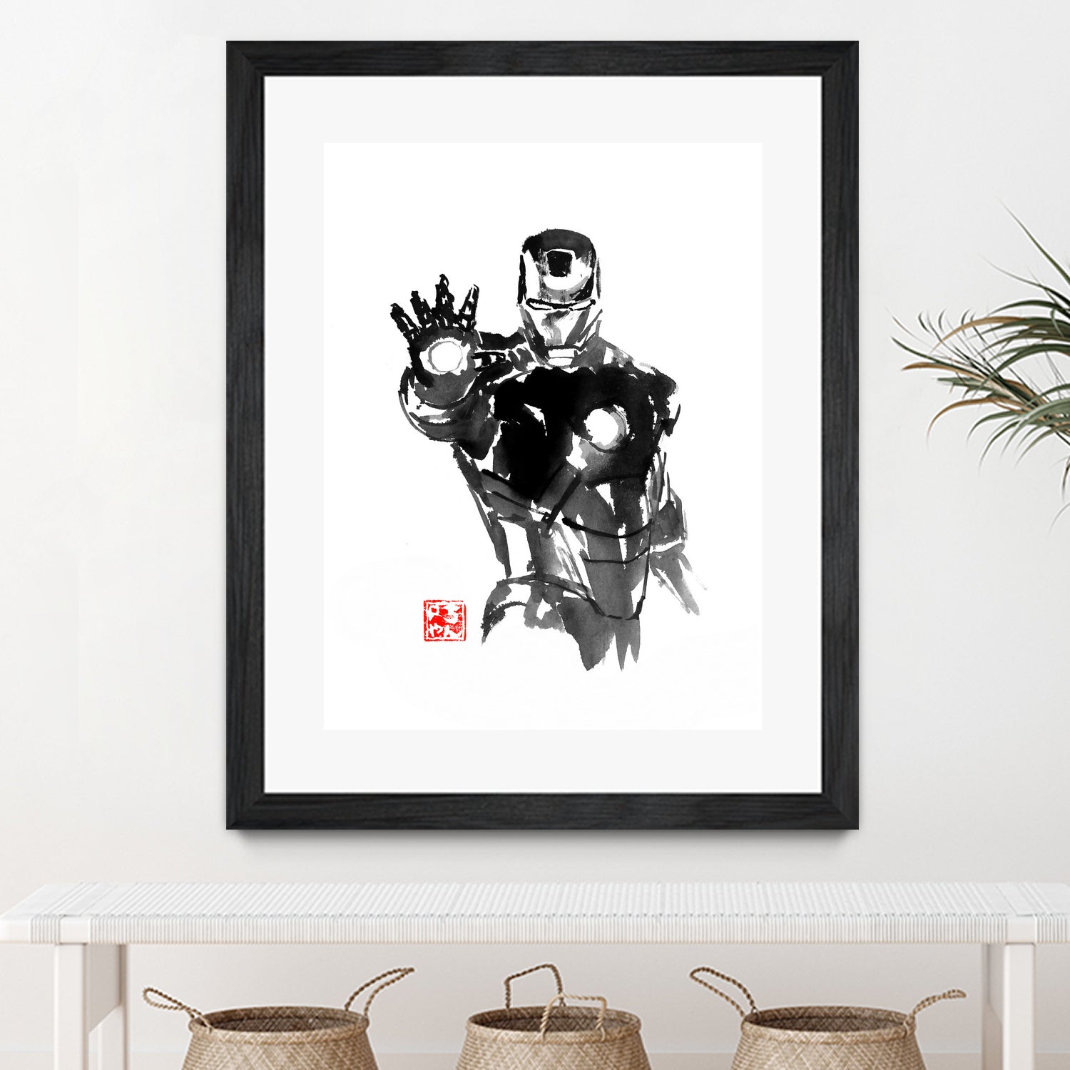 iron man by philippe imbert on GIANT ART - black character design