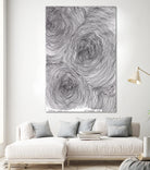 Ripples, three loci by Victor Fitzsimons on GIANT ART - black mixed media