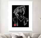 mylene farmer by philippe imbert on GIANT ART - black character design